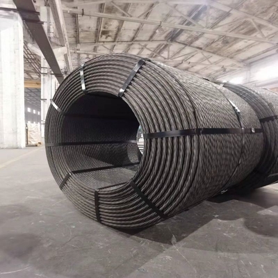 El cable de acero galvanizado con alta resistencia a la tracción y personalización