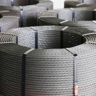 El cable de acero galvanizado con alta resistencia a la tracción y personalización