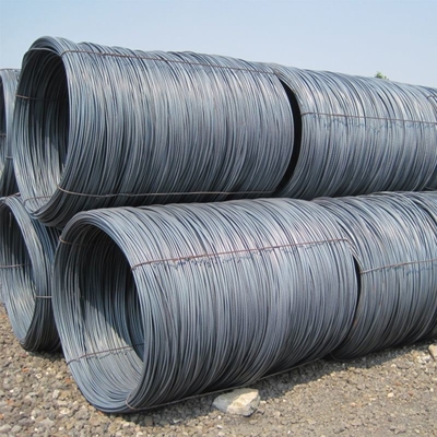 Superficie recta desnuda de alambre de acero al carbono ASTM 1070 para la fabricación de muelles mecánicos