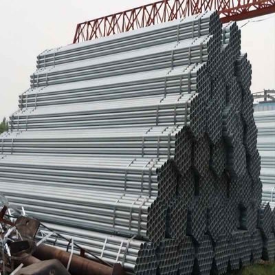 GB Tipo estándar de tubos de acero galvanizado Q235 Q355 S235jr S275jr Ss400 para la construcción