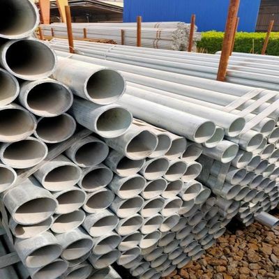 Tubo de acero sin costura de alta presión EMT Tubo pre-galvanizado por inmersión en caliente galvanizado por inmersión en caliente