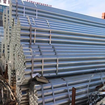 Tubo galvanizado Q235 Q335 Ss400 Gi de acero precalentado DIP tubo galvanizado para construcción
