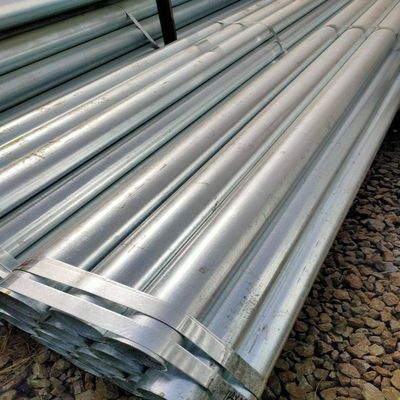 Tubo/tubo de acero al carbono galvanizado para superficies laminadas en caliente/en frío sin costuras/soldadas