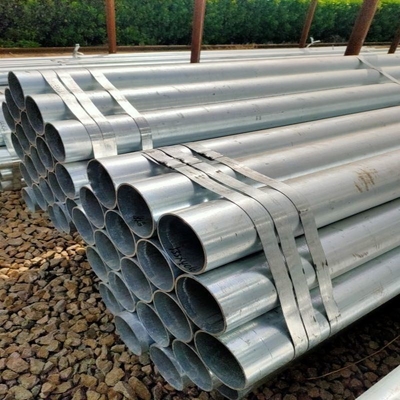 DN15-DN200 Tubo de acero redondo galvanizado y sumergido en caliente Q235B Tubo de acero Gi para invernadero