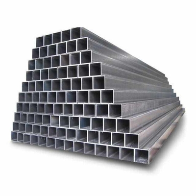 1X1 pulgadas de tubo cuadrado galvanizado para la sección redonda de la caldera