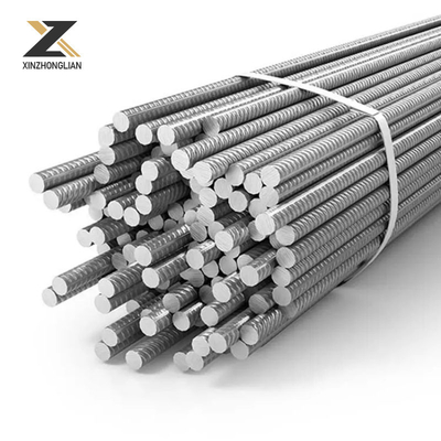 HRB400 Rebar de barra de hormigón de construcción con tolerancia del 1% y barra de acero al carbono