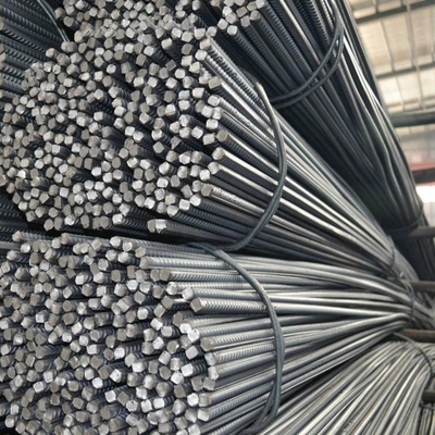 HRB400 Rebar de barra de hormigón de construcción con tolerancia del 1% y barra de acero al carbono