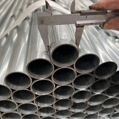 Tubos redondos galvanizados laminados en frío y caliente para la construcción