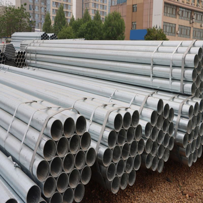 Tubos redondos galvanizados laminados en frío y caliente para la construcción