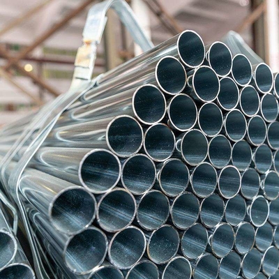 Tubos redondos galvanizados laminados en frío y caliente para la construcción