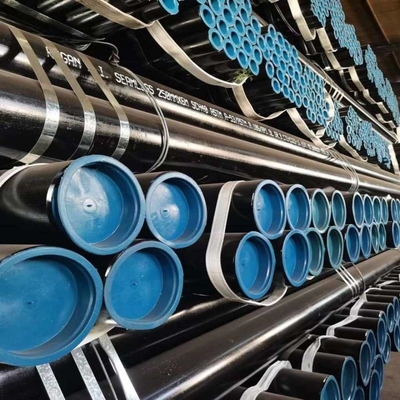 Tubos de acero al carbono negro API5l/API5CT 3-12m o según sea necesario con diámetro personalizado 2&quot;-48