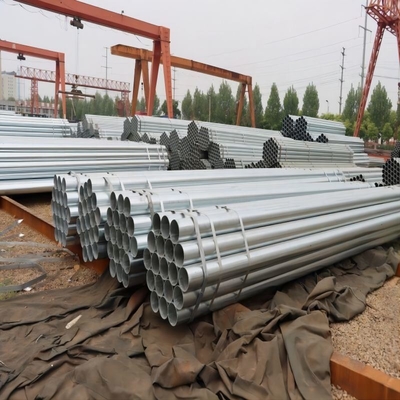 1/4 &quot;-48&quot; GB tubo de acero galvanizado estándar 18 medidor 1,1 mm espesor 10 FT para cercas