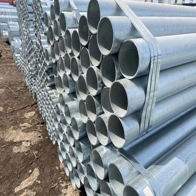 Tubo de acero al carbono sin costura Galvanizado Tubo de acero de hierro Gi 1/4&quot;-48&quot; Alta capa de zinc