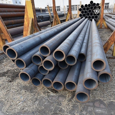 Tubo de acero sin costura de hierro y carbono para tuberías de transmisión de petróleo y gas