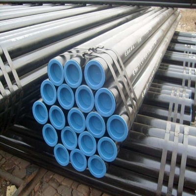 Tubo de acero al carbono redondo sin costura con revestimiento negro 10 20 Q235 Q345 para oleoductos y gasoductos