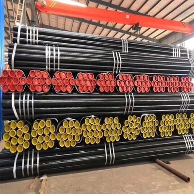 Tubo redondo de acero al carbono soldado en espiral SSAW API 5L para tuberías de gas natural y petróleo
