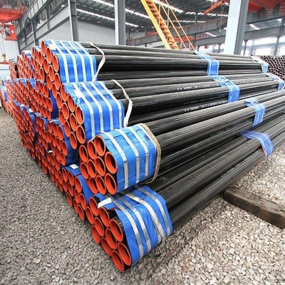 Tubo redondo de acero al carbono soldado en espiral SSAW API 5L para tuberías de gas natural y petróleo