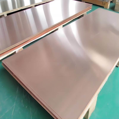 Tolerancia de placa 1% 99,99% Cátodos de cobre electrolíticos de alta pureza para Tp1 Tp2 T2 Tu2