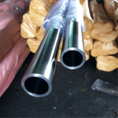ASTM A312 Tp 310S 304L 2205 2507 904L 718 SUS 304 Tubo de acero inoxidable de tubería de escape personalizado