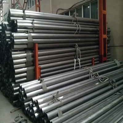 Tubo de acero inoxidable plano ASTM A270 A554 SS304 316L 316 310S 440 1.4301 321 904L 201 Tubo sin costuras de acero inoxidable cuadrado 12,7-2200 mm
