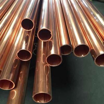 espesor personalizado 0,1-60 mm o ancho 10-1500 mm tubo de cobre rojo ASTM Alsi JIS DIN GB EN