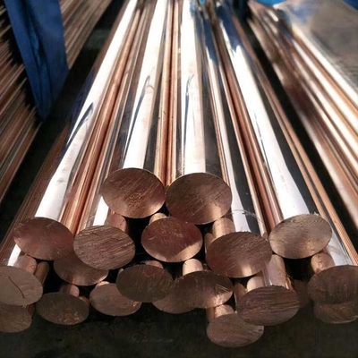 C11000 C60600 C12500 T2 C28000 C27000 Hsn70-1 Hsn62-1 Hsn60-1 Barras de alambre de cobre rojo