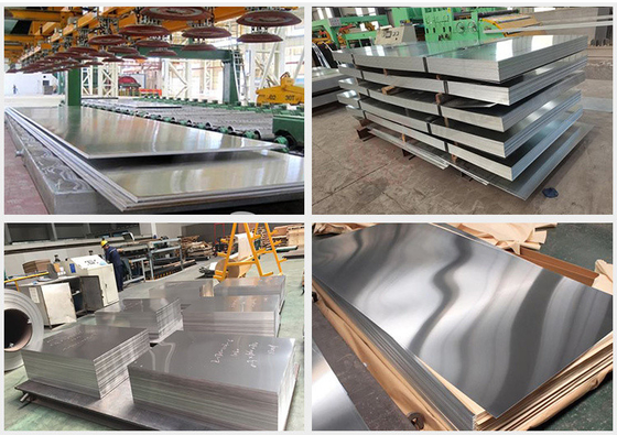 1060 3003 5052 5083 6061 6063 7050 7075 Chapa de aluminio con grosor de 0,2-8,0 mm
