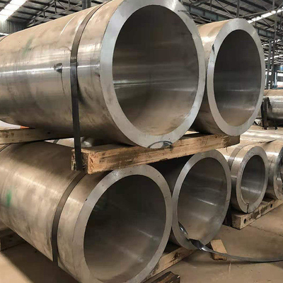 Suministro 1050 1060 tubo redondo de aluminio de gran diámetro con tolerancia de 1% de aleación de aleación