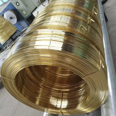 Ancho personalizado aleación de cobre de latón alambre de cobre rojo con revestimiento de plata alta pureza 99,99%