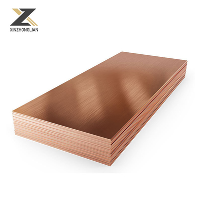 Tamaño personalizado Placa de cobre puro de alta pureza y GB En ASTM JIS BS Standard