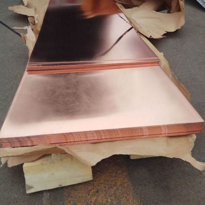 Tamaño personalizado Placa de cobre puro de alta pureza y GB En ASTM JIS BS Standard
