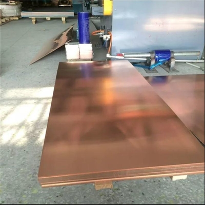 Tamaño personalizado Placa de cobre puro de alta pureza y GB En ASTM JIS BS Standard