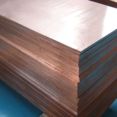 Tamaño personalizado Placa de cobre puro de alta pureza y GB En ASTM JIS BS Standard