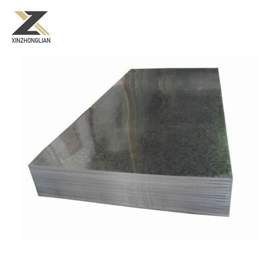 1219/1250/1500/2200mm Dx51d Z275 Hoja de acero galvanizado para techos de material de hierro zinc