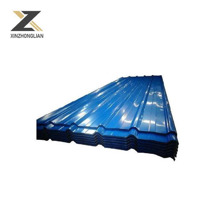 Plata de techo micro corrugado de acero de color de 950 mm de ancho galvanizado para mayor durabilidad