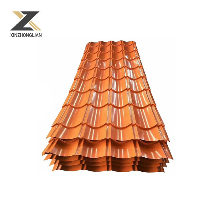 Z30-275g Hoja de metal de techo de color ral con ancho personalizado y técnica de galvanizado