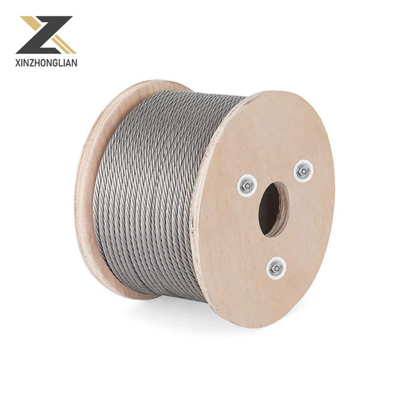 Técnica de apagado 7/1.0 mm 7/1.6 mm Filamento de alambre de acero para línea de transmisión de energía