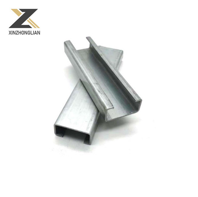 DIN Estándar de acero galvanizado U de viga U de canal de acero estructural C de canal / perfil C