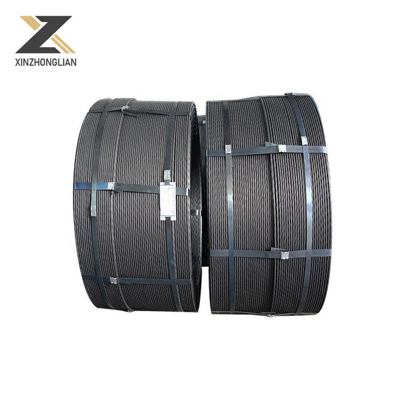 Fabricación de alambre de acero pretensado de 12 mm para alambre espiral PT Cables PC