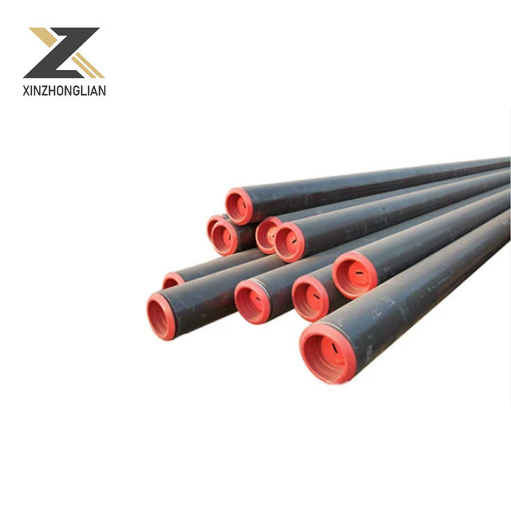 Tubo de acero al carbono redondo sin costura con revestimiento negro 10 20 Q235 Q345 para oleoductos y gasoductos
