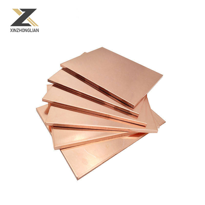 Muestras US 10/kg 99,99% Cátodos de cobre T2 4X8 Hojas de placa de cobre Cobre rojo Cobre